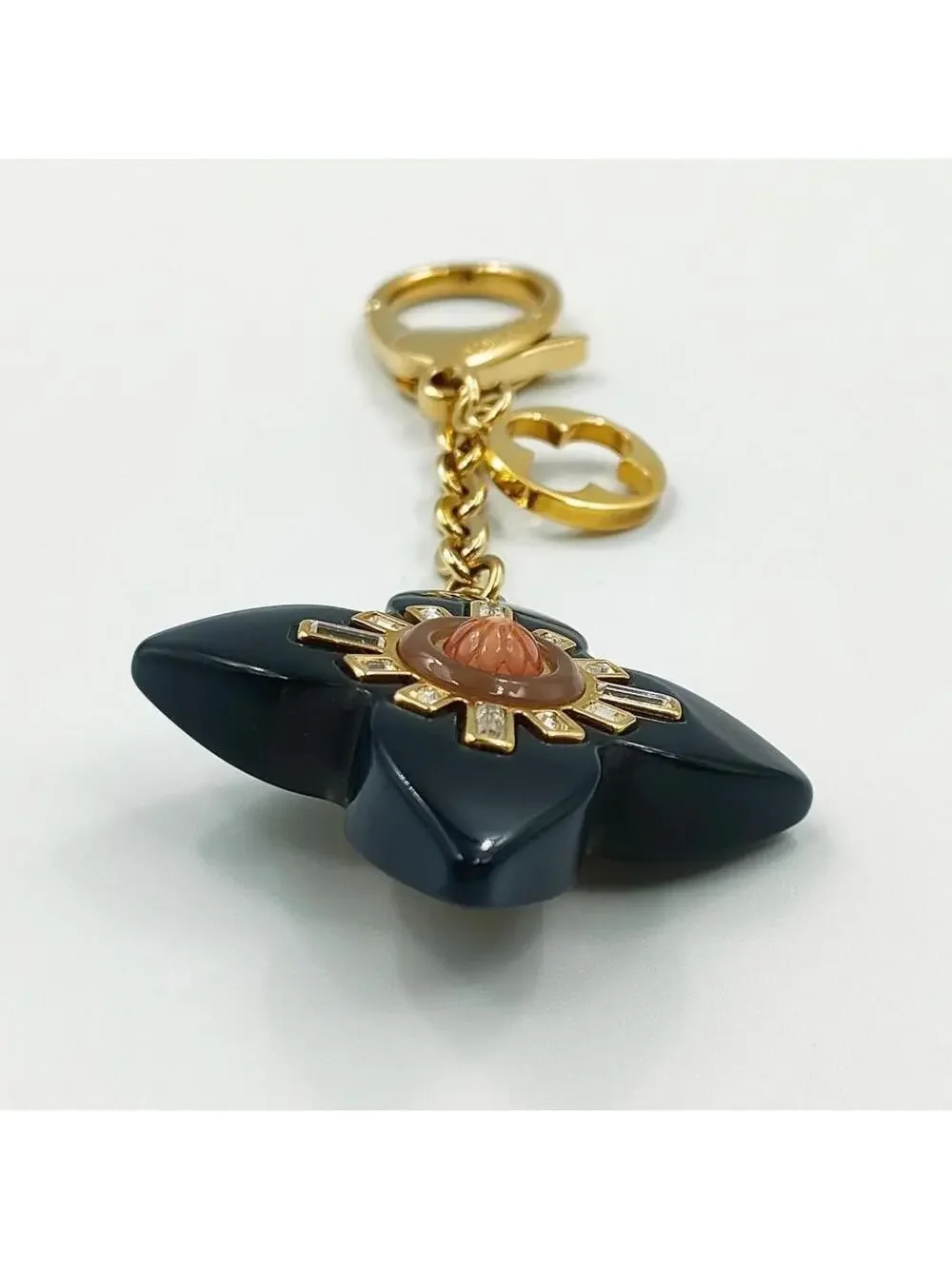 Louis Vuitton Resin Gold Tone Fleur #224024L29B
